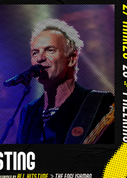 Un viaggio nel mondo di Sting: gli All Hits Time sul palco del Teatro Jolly