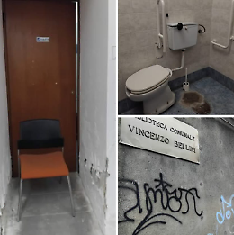 Biblioteca comunale "V. Bellini": i servizi igienici per i disabili ancora chiusi
  