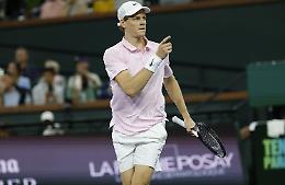 Sinner ai Quarti di Indian Wells: pratica Fonseca sbrigata in due set