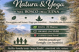 Respirare il bosco: yoga, gioco e mandala sull'Etna