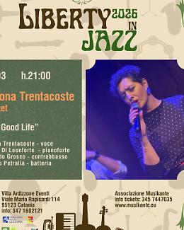 Simona Trentacoste in 'The Good Life': jazz, eleganza e storie a Villa Ardizzone