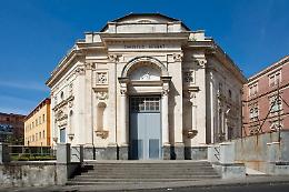 Francicanava indic&ograve; un punto nella roccia, aveva ragione: la chiesa del Sacro Cuore a Barriera del Bosco