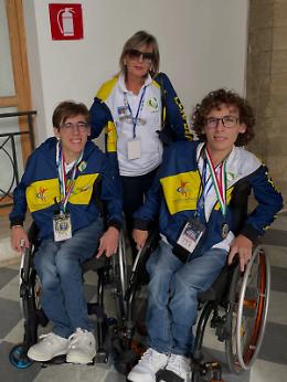 I Leoni Sicani portano l&rsquo;hockey su carrozzina nel salotto di Pierluigi Diaco su Rai2