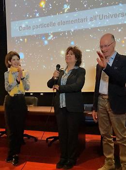L'infinitamente piccolo per comprendere l&rsquo;universo, Fabiola Gianotti incontra gli studenti del Pareto