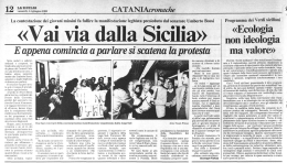 La prima volta che Bossi venne a Catania fatto scappare dai missini. Pogliese: &laquo;Io c'ero, vi racconto come and&ograve;&raquo;