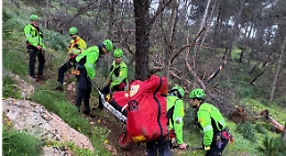 Soccorso alpino recupera 67enne sul Monte Pispisa: caduta e trauma alla spalla sotto la pioggia