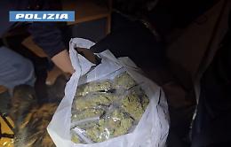 Arrestato spacciatore a Catania, aveva nell'armadio  2,6 chili di stupefacenti