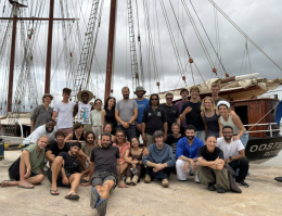 The Ark of change, il cantautore modicano Giovanni Caccamo ha concluso la traversata dell'Atlantico