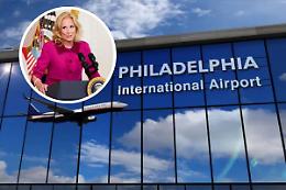 Paura all'aeroporto di Philadelphia: un agente della scorta dell'ex First Lady Jill Biden si &egrave; sparato ad una gamba 