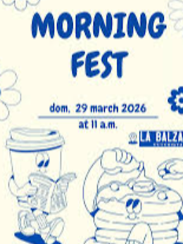 Morning Fest a La Balza Futurista: brunch e vinili domenica 29 marzo