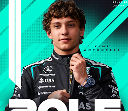 Kimi Antonelli conquista la pole del GP del Giappone: Russell in prima fila