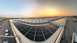 Santa Croce, completato l'allaccio dell'impianto fotovoltaico installato sulla copertura del mercato ortofrutticolo