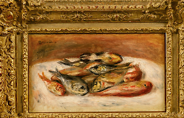 Rubato "Les Poissons" di Renoir: colpo alla Fondazione Magnani Rocca