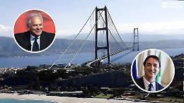 Ponte sullo Stretto, lo scontro infinito: per Salini &egrave; un'opera irrinunciabile, Fava attacca Bianco e critica i costi