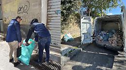 Polizia Municipale: 147 sanzioni e furgone sequestrato per scarico abusivo di rifiuti edilizi