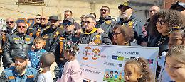 Il Motorcycle Club Bandidos MC Palermo Chapter porta doni e intrattiene gli ospiti della &ldquo;Casa di tutte le genti&rdquo; di Palermo