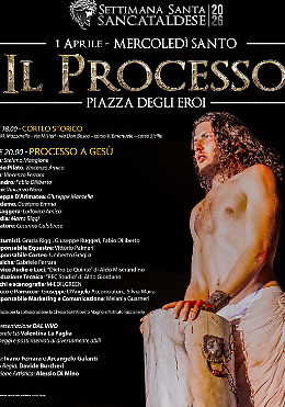 San Cataldo si prepara al 'Processo a Ges&ugrave;' dal vivo: oltre 200 figuranti, niente playback e servizio LIS