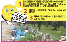 Vittoria, tolleranza zero contro chi abbandona i rifiuti