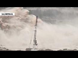 Il maltempo nel basso Molise fa paura: la diga del Liscione apre le paratie e fa scattare evacuazioni