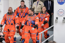 Artemis II: Reid, Victor, Christina e Jeremy a bordo della capsula Orion per i test pre-volo