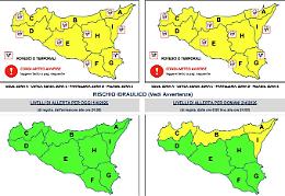 Maltempo: allerta gialla in Sicilia 