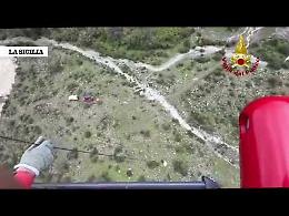 Maltempo sui Nebrodi: cento campeggiatori bloccati a San Fratello, 29 tratti in salvo, operazioni in corso