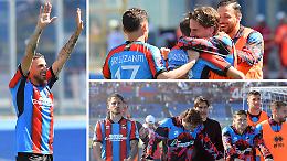 Dall'esultanza con le braccia al cielo ai fischi e la testa bassa: le immagini esclusive del ko del Catania