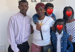 Dopo 5 anni Emebet, mamma etiope, si ricongiunge con i tre figli 