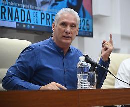 Cuba, D&iacute;az-Canel: &laquo;Dimettersi non fa parte del nostro vocabolario&raquo;, resistenza indistruttibile contro le minacce degli Stati Uniti