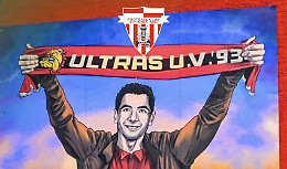 Un murale per Turi Ottone, a Vittoria tifosi e squadra di calcio uniti sotto il segno del ricordo