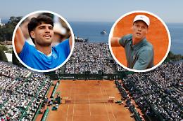 Sinner contro Alcaraz: a Montecarlo la finale che vale il tetto del mondo