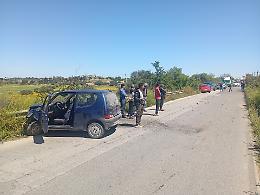 Vittoria, scontro tra due auto: feriti entrambi i conducenti