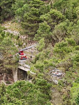 Chiaramonte, alberi caduti per il forte vento. Interrotto il traffico lungo la circonvallazione 