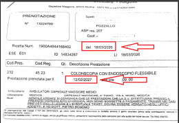 Ragusa, il comitato Art. 32: "Undici mesi per una colonscopia". L'Asp: "Non &egrave; nel programma dello screening"