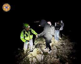 Notte di soccorso sui Monti Peloritani: 19 giovani universitari russi e dell'Asia centrale tratti in salvo