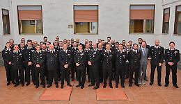 Il generale Domizi visita il comando dell'Arma: ringraziamenti e focus sulle sfide del territorio