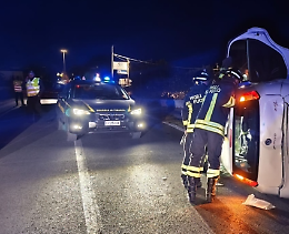 Grave incidente stradale a Santa Croce, due coniugi restano feriti in modo serio