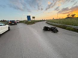 Moto contro barriere e auto contro un muro: due agrigentini salvi per miracolo