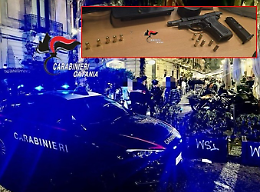 Pistola sotto la maglietta: maresciallo in vacanza fa arrestare un 22enne 