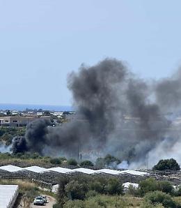 Santa Croce Camerina, incendio in contrada Pezza
