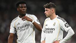 Rissa nello spogliatoio del Real Madrid tra Valverde e Tchouam&eacute;ni: l'uruguaiano in ospedale