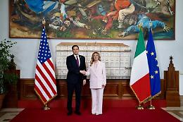 Incontro Rubio-Meloni andato a buon fine: partnership tra i due Stati per rilanciare l'unit&agrave; dell'occidente