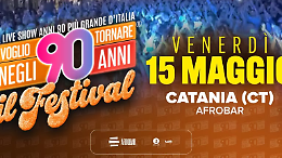 Voglio tornare negli anni &rsquo;90: festival edition 2026 a Catania
