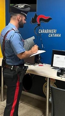 Controlli anti-scommesse nel Catanese: denunciato il titolare per esercizio abusivo