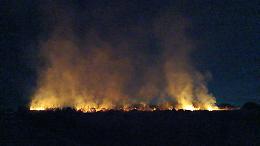 Acate, notte di incendi in contrada Capraro