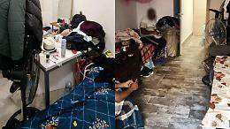Vivevano in dieci in un appartamento: scoperto dormitorio abusivo nel cuore della Borgata