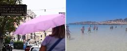 Maltempo al Nord e bagni al mare al Sud: Italia divisa in due dal meteo come nel 1946