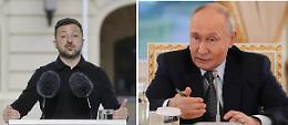 Zelensky invita Putin ad un faccia a faccia per un cessate il fuoco completo. Il Cremlino: &laquo;Venga qui a Mosca&raquo;