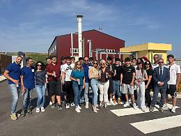 La scuola green scopre la tecnologia dell'acqua: gli studenti del Leonardo al depuratore di Timpa dei Palombi