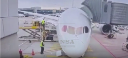 Panico a Francoforte:  cede il carrello anteriore di un Boeing, diversi dipendenti feriti 